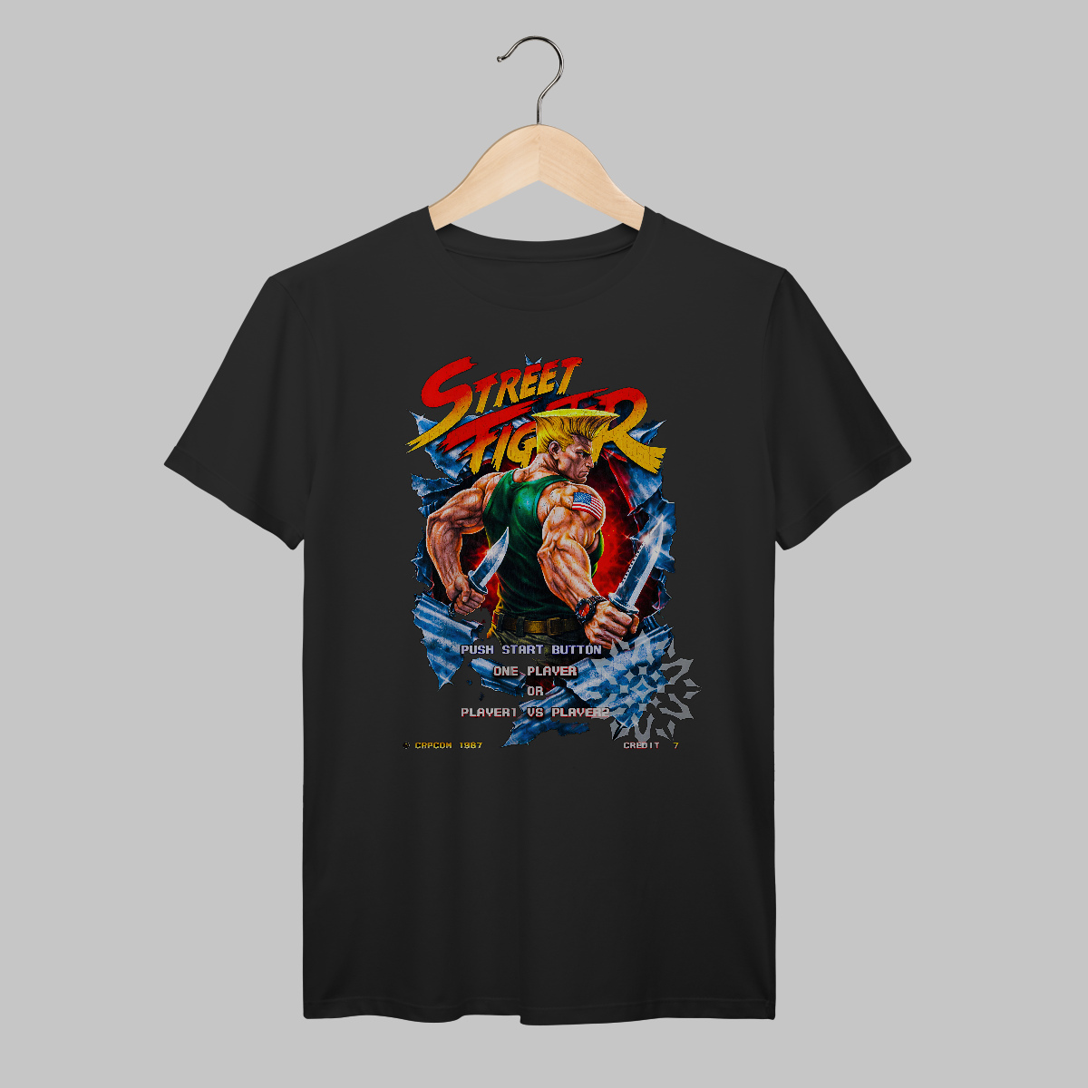 Nome do produto: Street Fighter | Guile | Algodão Prime