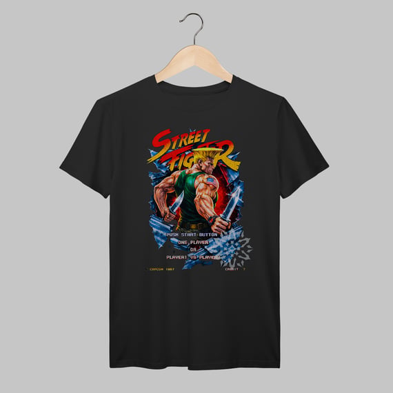 Street Fighter | Guile | Algodão Prime