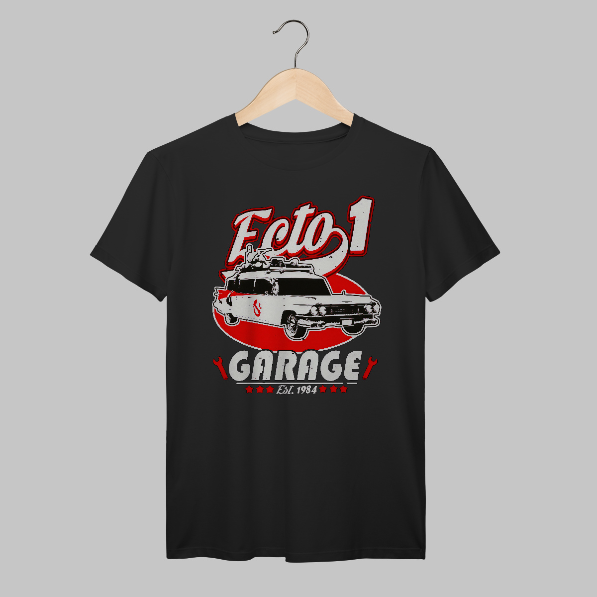 Nome do produto: Caça-Fantasmas | Ecto 1 | Algodão Prime