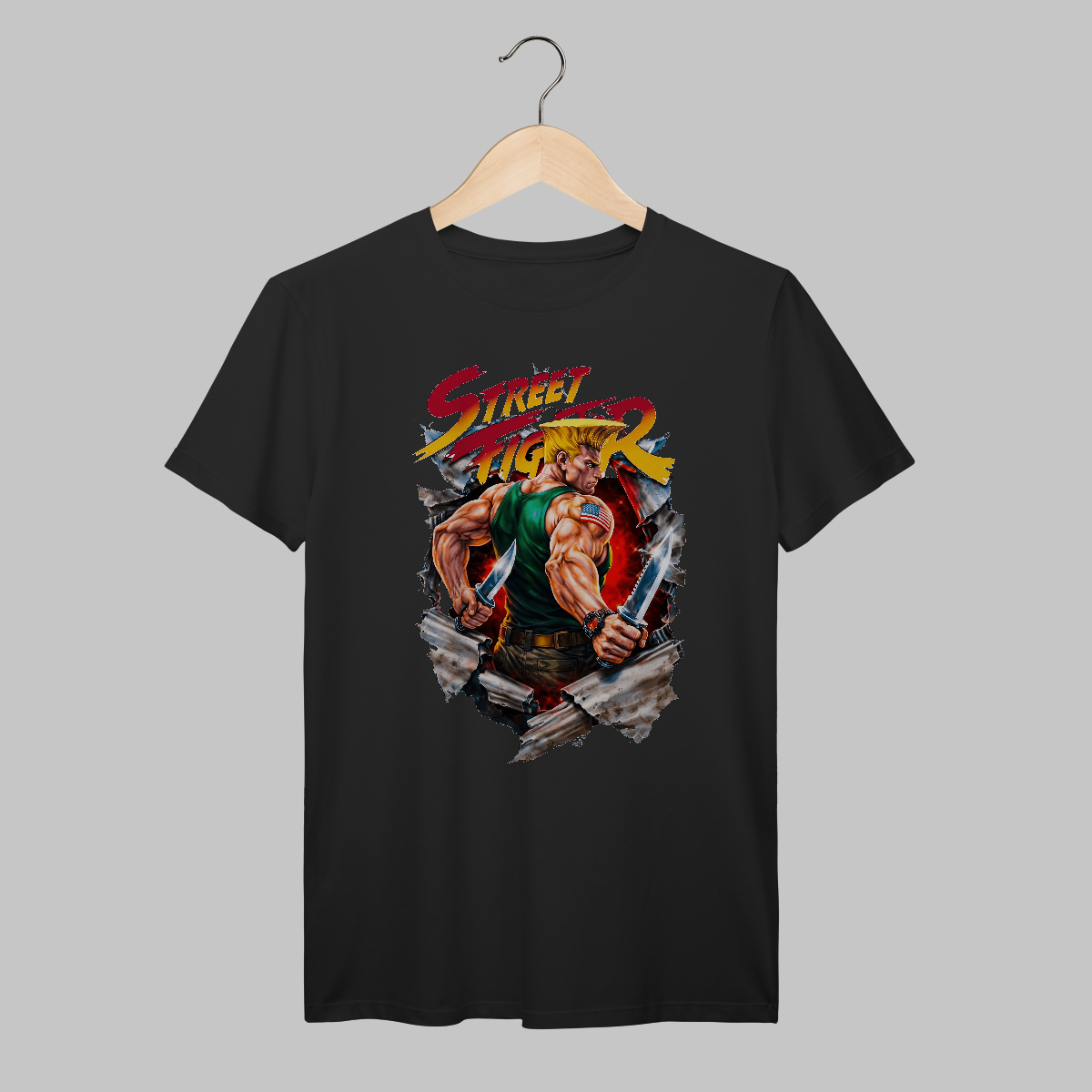 Nome do produto: Street Fighter | Algodão Prime