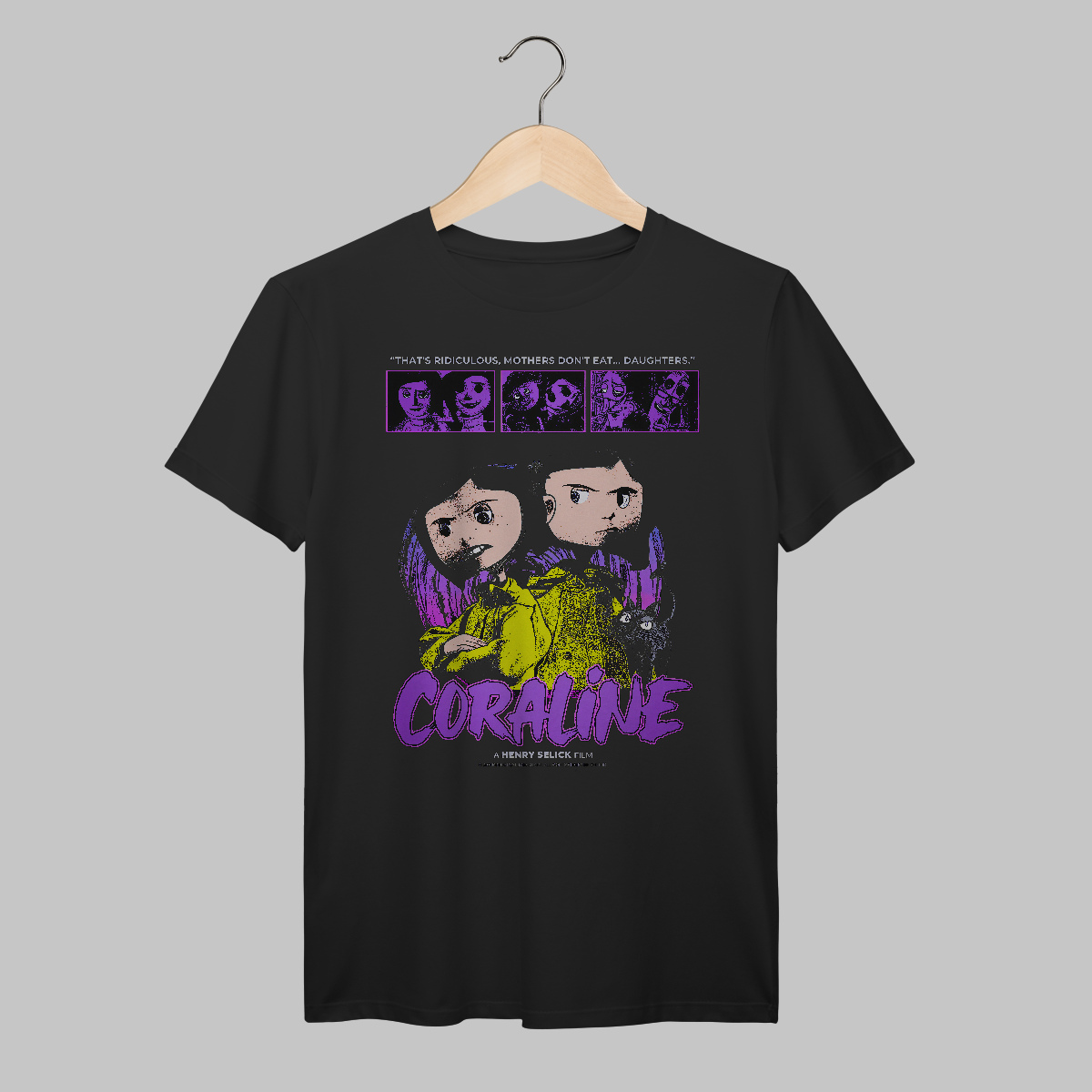 Nome do produto: Coraline e o Mundo Secreto | Algodão Prime