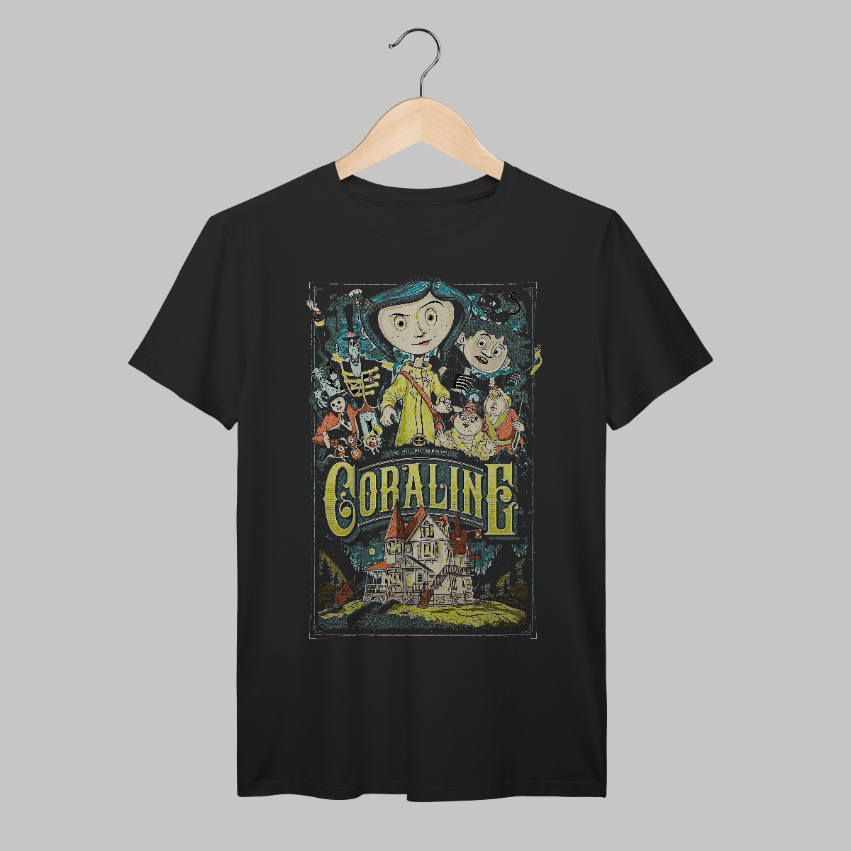 Nome do produto: Coraline e o Mundo Secreto | Algodão Prime