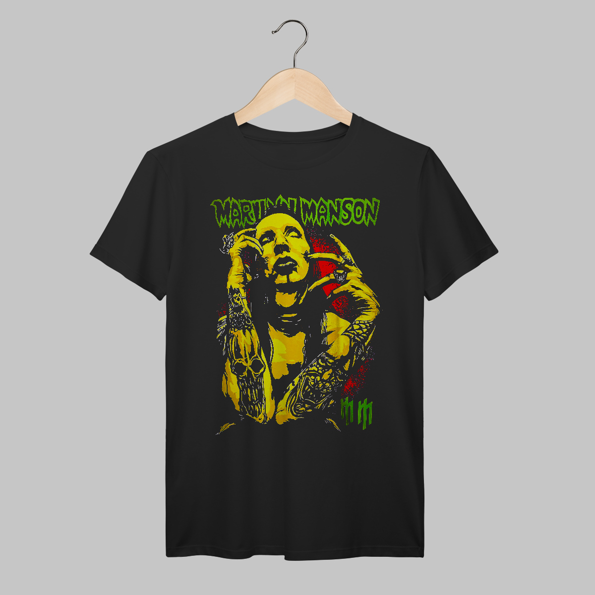 Nome do produto: Marilyn Manson | Algodão Prime