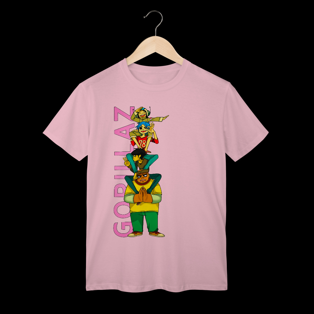 Nome do produto: Gorillaz | Algodão Prime