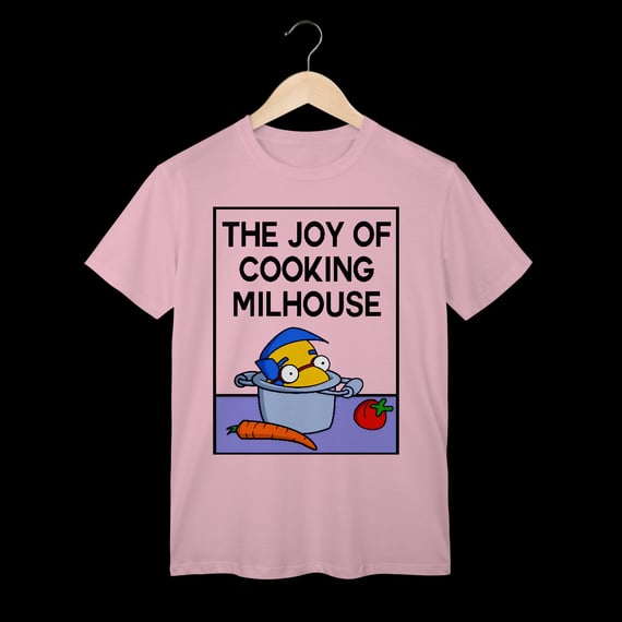 Os Simpsons | A Alegria De Cozinhar Milhouse | Algodão Classic