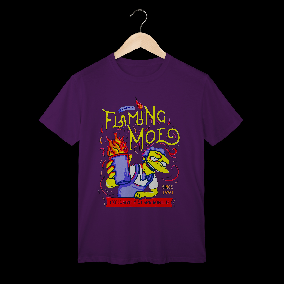 Nome do produto: Os Simpsons | Flaming Moe | Algodão Classic