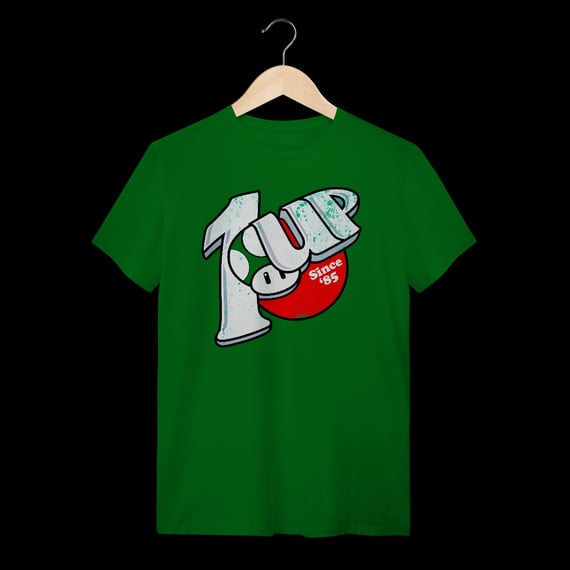 1UP/7UP | Mario Bros. | Algodão Quality