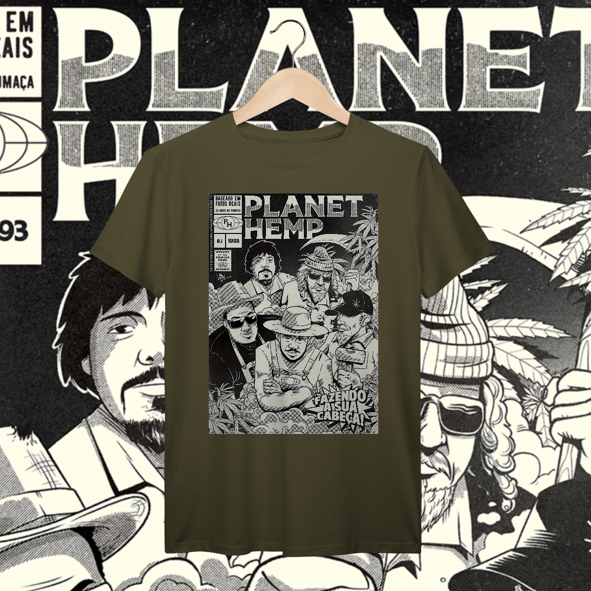Nome do produto: Planet Hemp | Algodão Prime