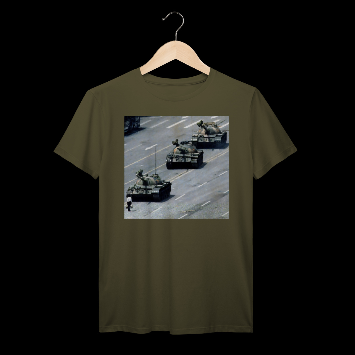 O Homem Dos Tanques | Tank Man | Algodão Prime