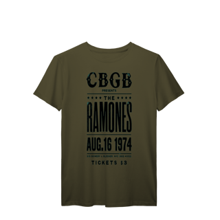 Nome do produto Ramones CBGB | Algodão Prime