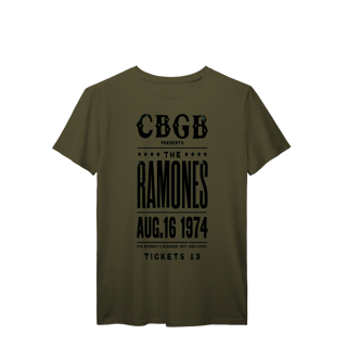 Nome do produto Ramones CBGB | Algodão Prime