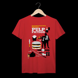 Nome do produto Pulp Fiction | Quentin Tarantino | Algodão Prime