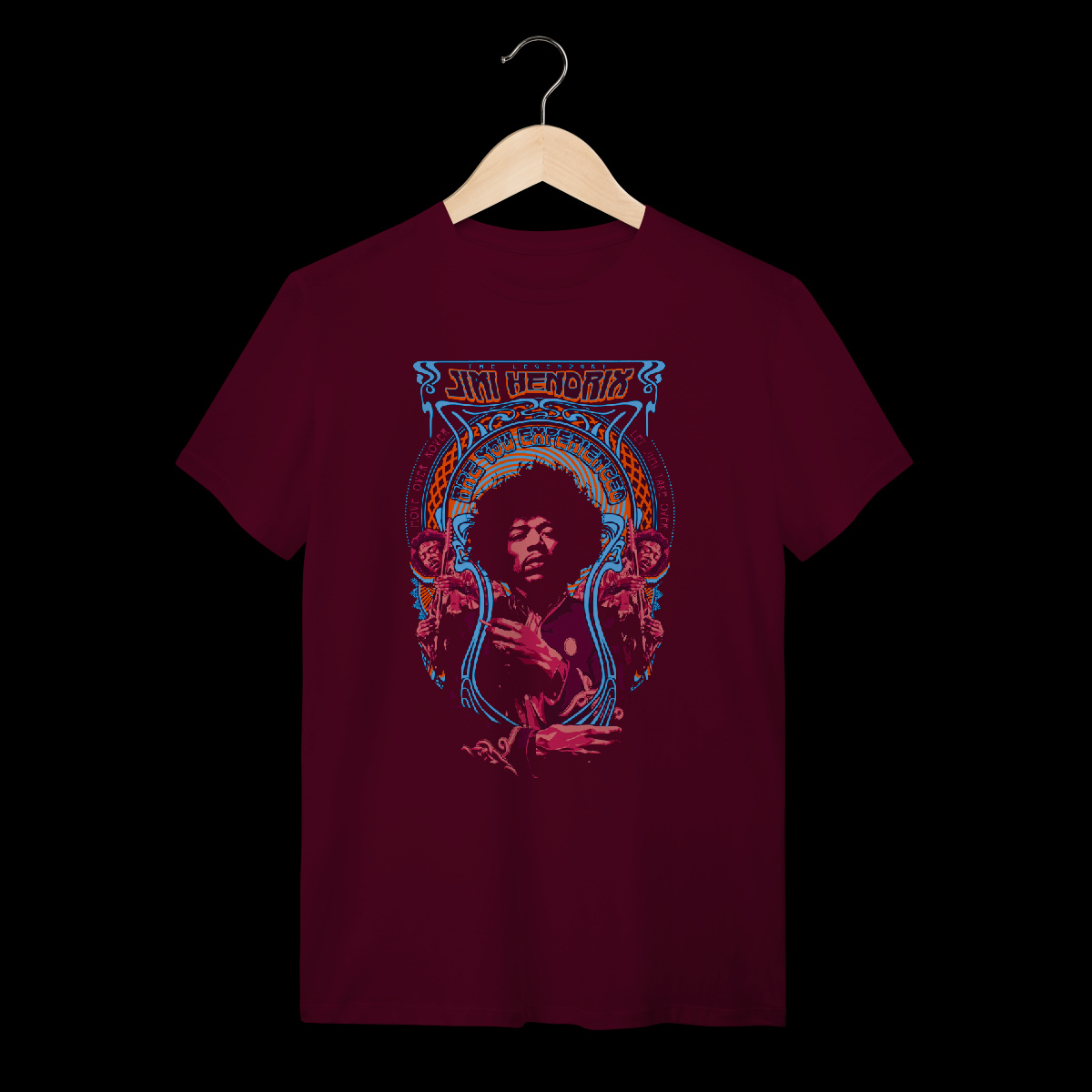 Nome do produto: Jimi Hendrix | Algodão Quality