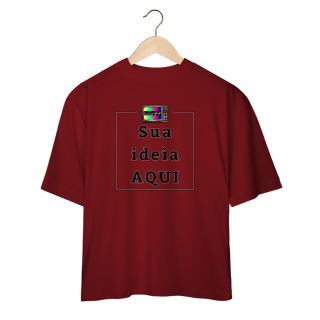Nome do produto Catálogo Camiseta Oversized