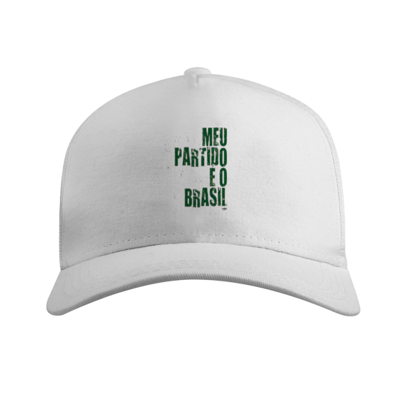Boné Meu Partido é o Brasil
