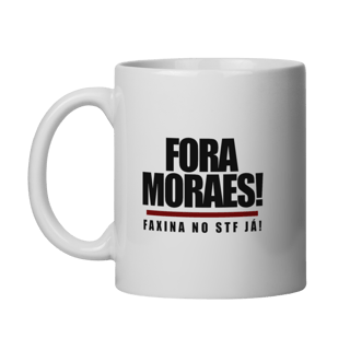 Nome do produto Caneca #Fora Moraes
