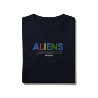 Nome do produto Google Aliens | Camiseta Unissex