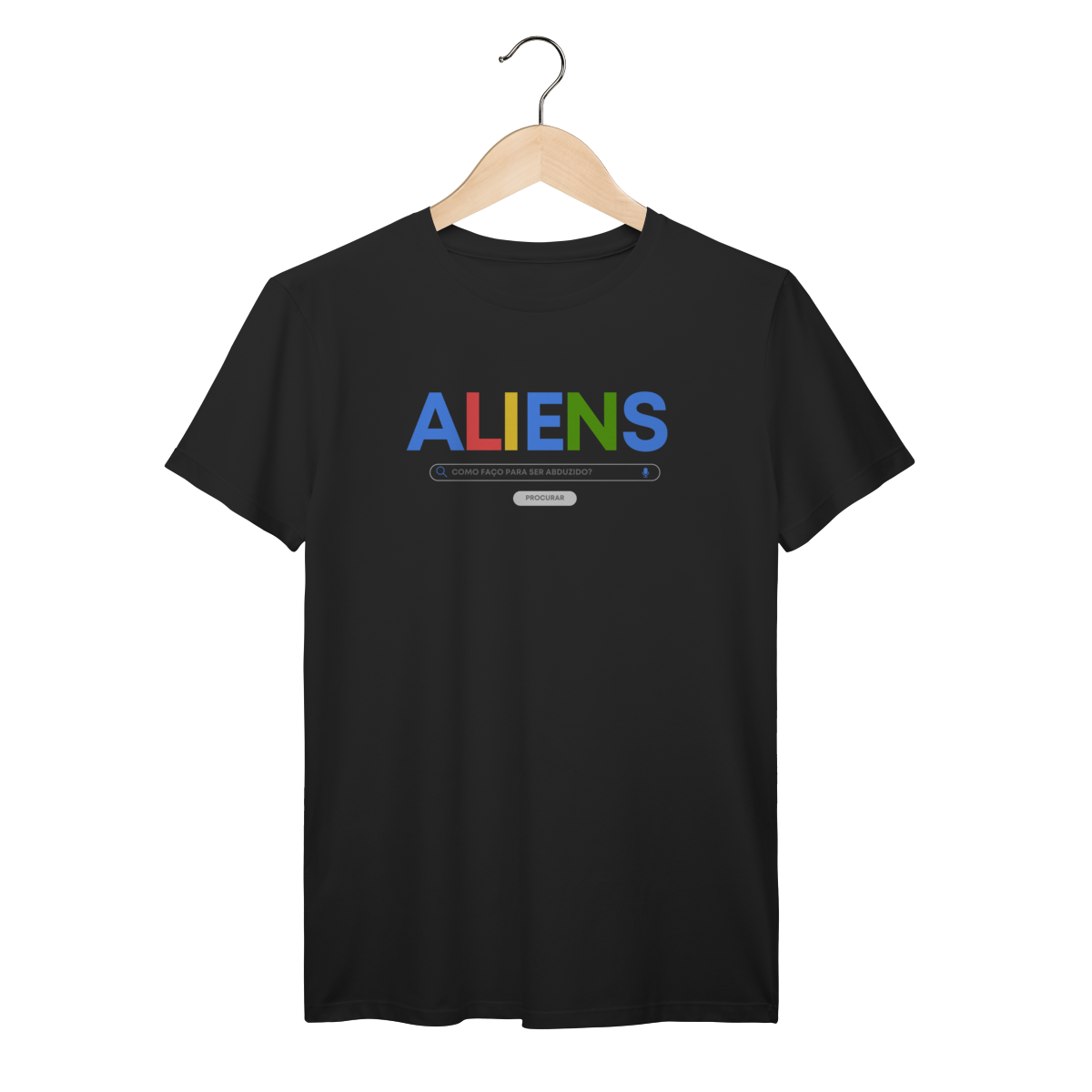 Nome do produto: Google Aliens | Camiseta Unissex