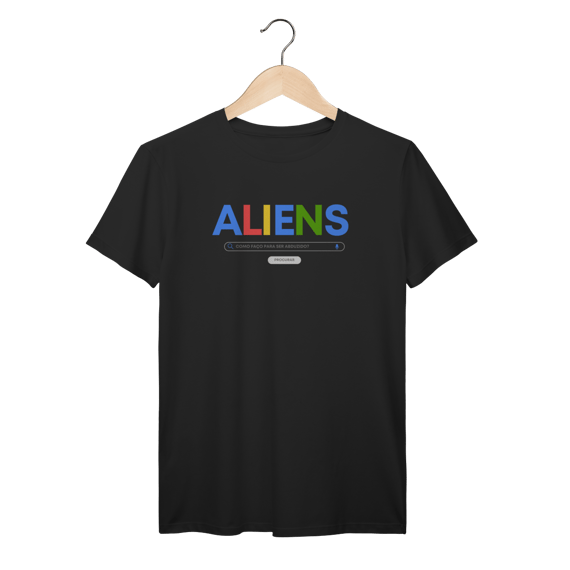 Google Aliens | Camiseta Unissex