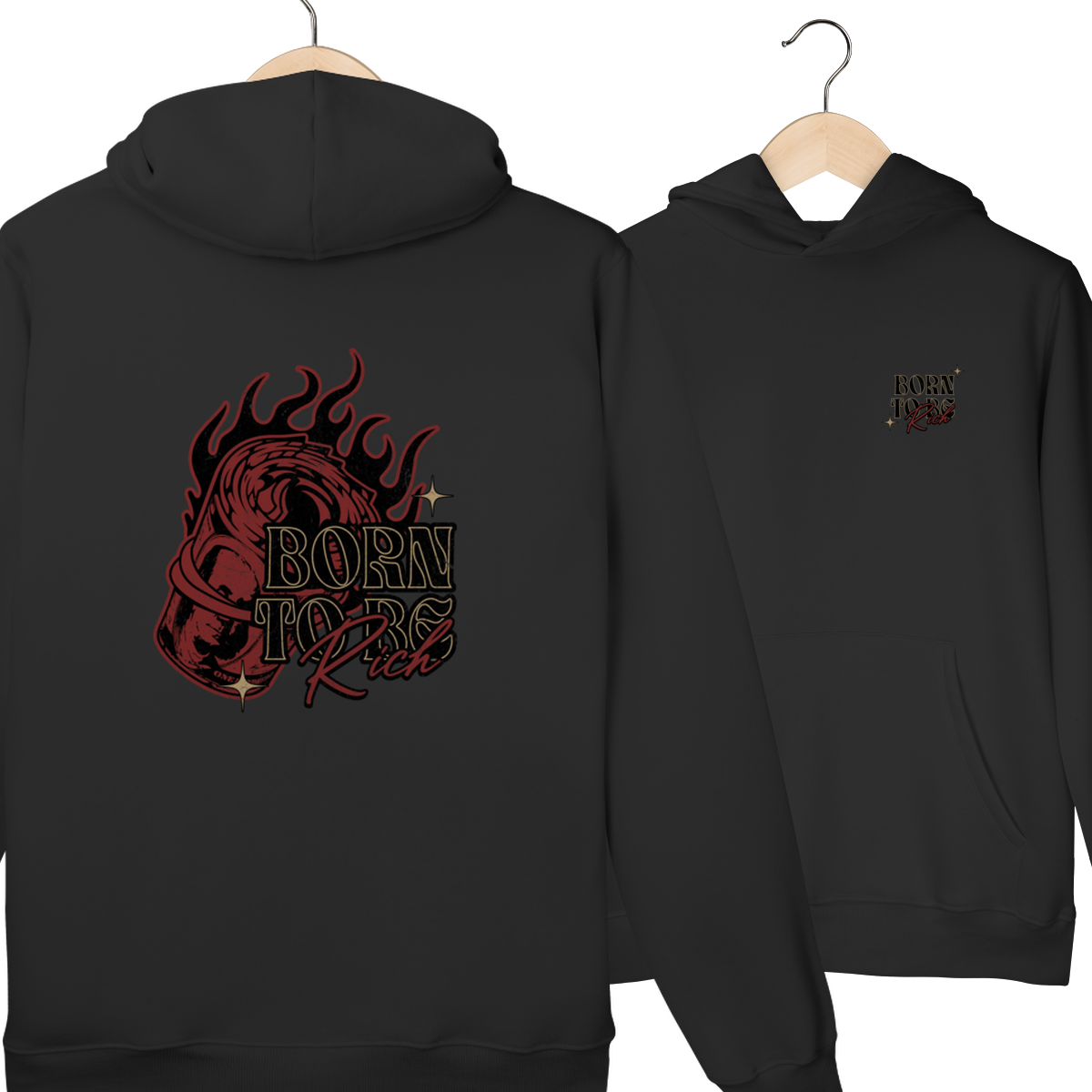 Nome do produto: Moletom Narisca Born to be Rich 