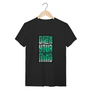 Camiseta OPEN – Estilo Urbano com Pegada Casual