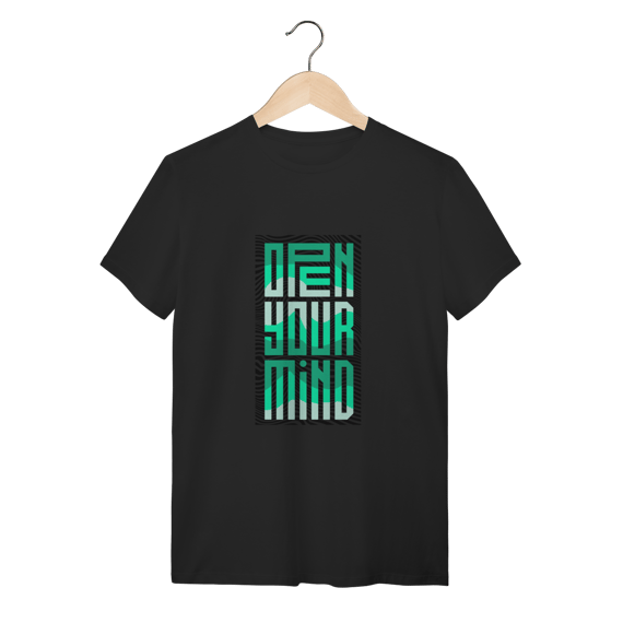 Camiseta OPEN – Estilo Urbano com Pegada Casual