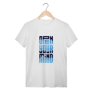 Camiseta OPEN BRANCA – Estilo Urbano com Pegada Casual