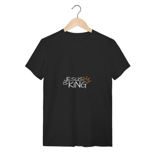 Camiseta WIZE WEAR “Jesus Is King” – Estilo com Propósito