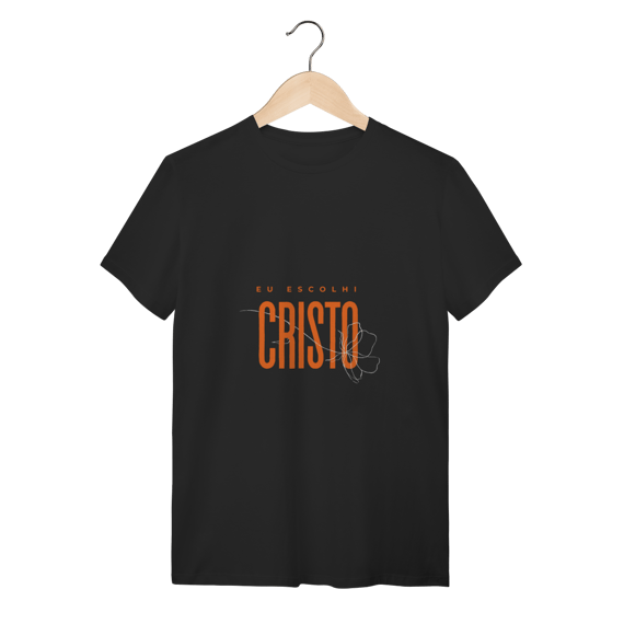Camiseta WIZE WEAR “Eu Escolhi Cristo” – Fé e Estilo em Uma Só Peça