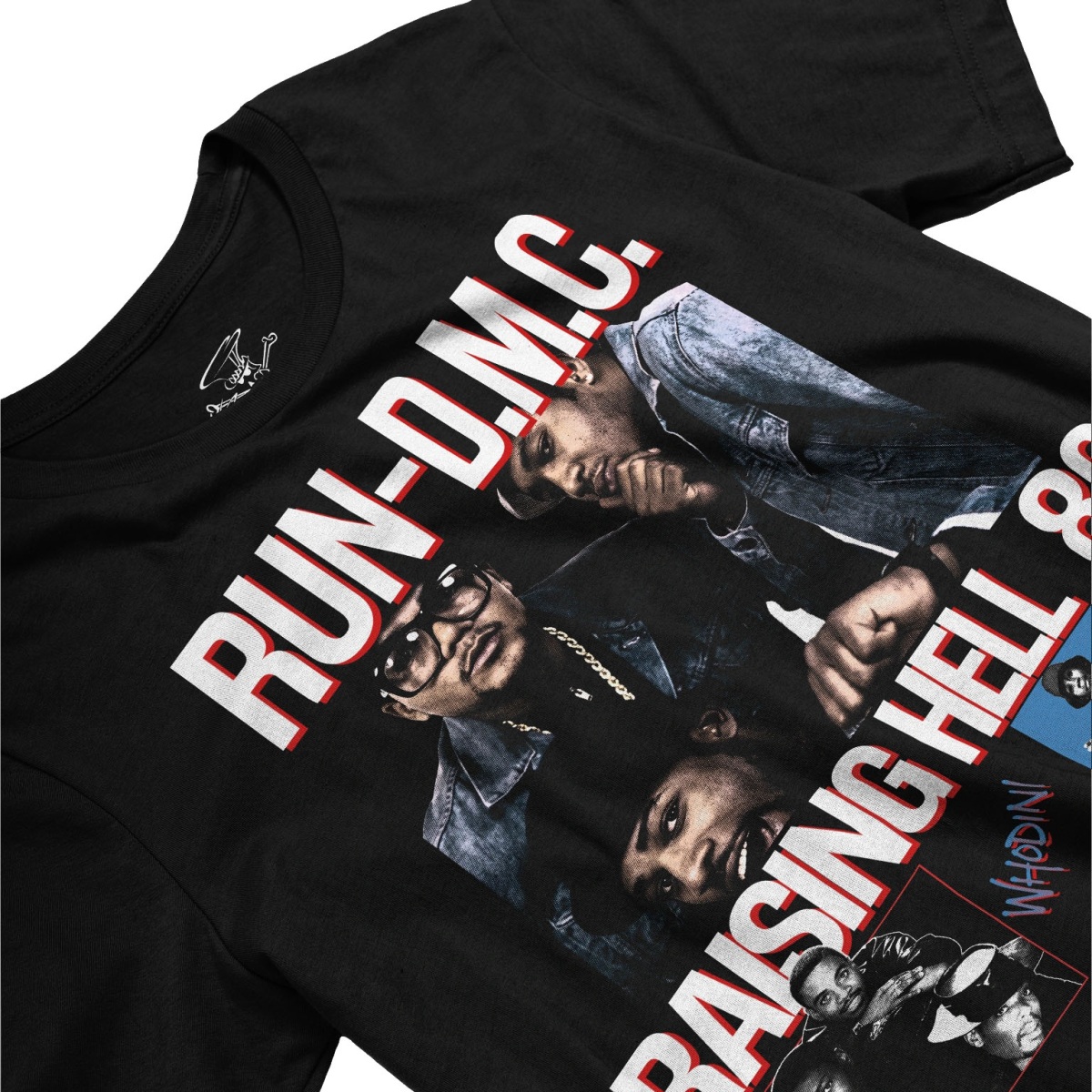 T-Shirt Quality RUN DMC RAISING HELL 86 (SLASH) em GLAMMER STORE