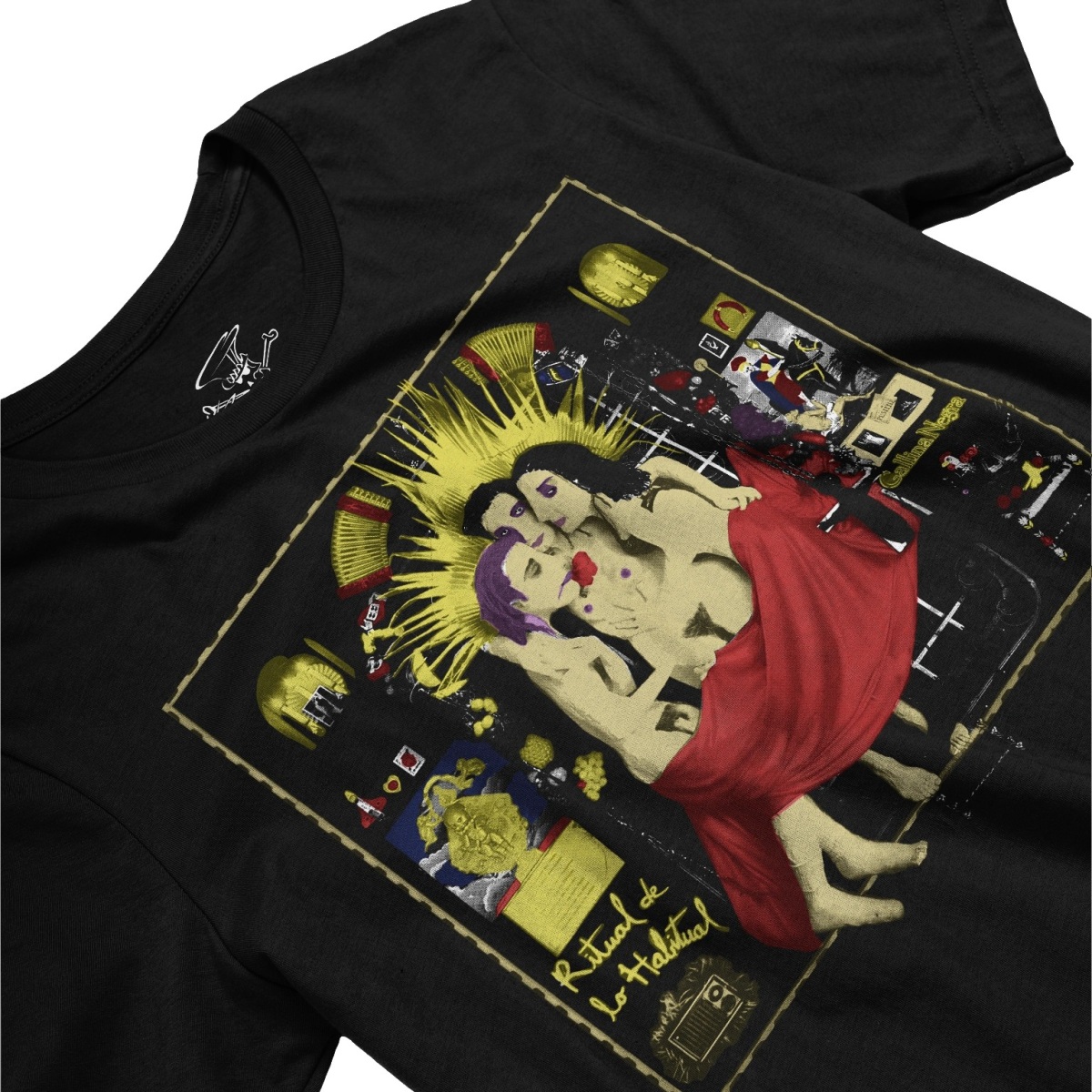 T-Shirt Quality NINE INCH NAILS - SIN (AXL ROSE) em GLAMMER STORE