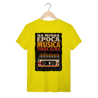 Nome do produto Camiseta Música tinha alma