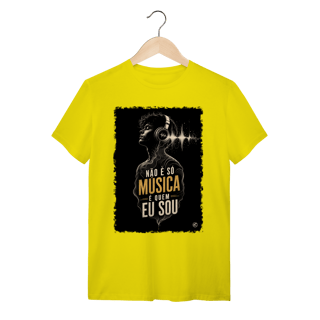 Nome do produto Camiseta Não é só Música