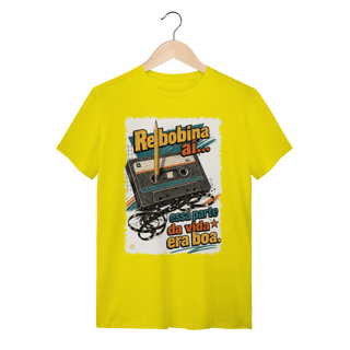 Nome do produto Camiseta Rebobina ai