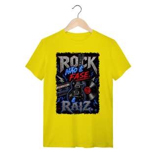 Nome do produto Camiseta Rock não é Fase, é Raiz