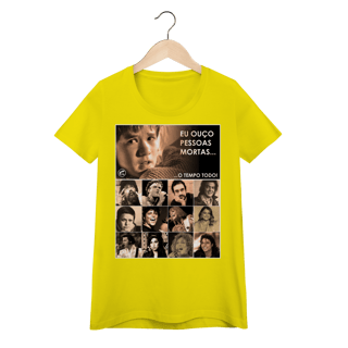 Nome do produto Camiseta Baby Long Eu ouço pessoas mortas...O tempo todo! Versão 23