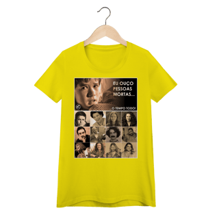 Nome do produto Camiseta Baby Long Eu ouço pessoas mortas...O tempo todo! Versão 24