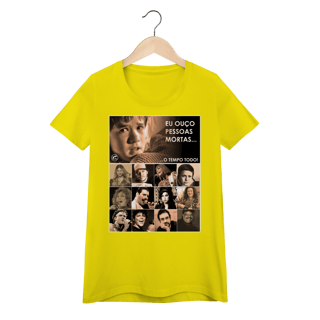 Nome do produto Camiseta Baby Long Eu ouço pessoas mortas...O tempo todo! Versão 25