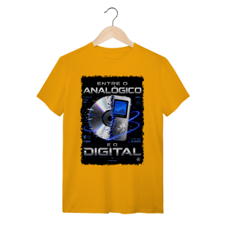 Nome do produto Camiseta entre o analógico e o digital - anos 2000
