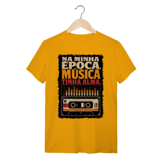 Nome do produto Camiseta Música tinha alma