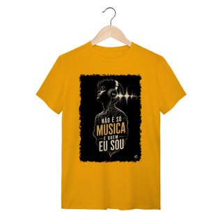 Nome do produto Camiseta Não é só Música