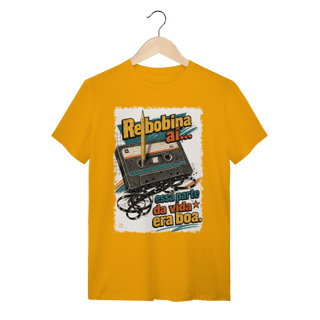 Nome do produto Camiseta Rebobina ai