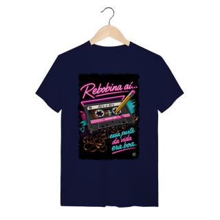 Nome do produto Camiseta Rebobina ai