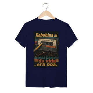 Nome do produto Camiseta Rebobina ai