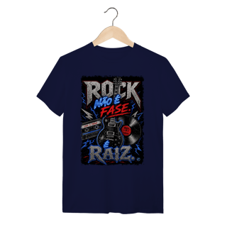 Nome do produto Camiseta Rock não é Fase, é Raiz