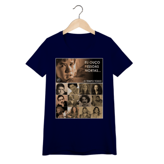 Nome do produto Camiseta Baby Long Eu ouço pessoas mortas...O tempo todo! Versão 24