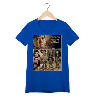 Nome do produto Camiseta Baby Long Eu ouço pessoas mortas...O tempo todo! Versão 24