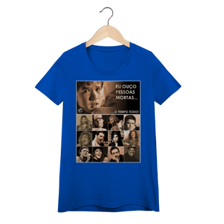 Nome do produto Camiseta Baby Long Eu ouço pessoas mortas...O tempo todo! Versão 25