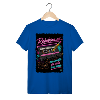 Nome do produto Camiseta Rebobina ai