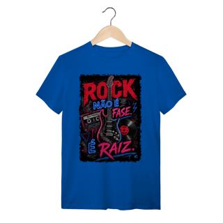 Nome do produto Camiseta Rock não é Fase, é Raiz